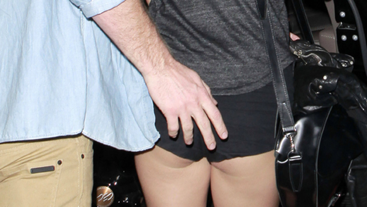 Mileys shorts var i kortaste laget. 